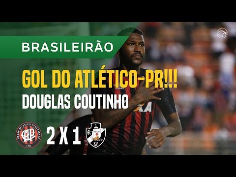 GOL (DOUGLAS COUTINHO) - ATLÉTICO-PR X VASCO - 19/11 - BRASILEIRÃO 2017