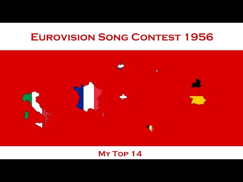 Eurovision 1956 - My top 14