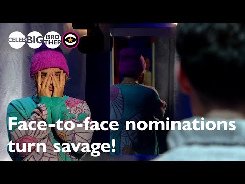 The Housemates let it all out in face-to-face nominations | Celebrity Big Brother 2024