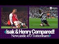 Alexander Isak compared to Arsenal legend Thierry Henry after stunning brace vs Tottenham 🔥