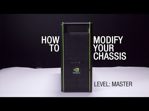 GeForce Garage: Cross Desk Series, Video 1 - How to Modify Your Chassis For Better Airflow