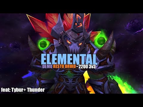 ⚡ PEEL CITY - LSD 2.2k 3v3 Arena - ELEMENTAL SHAMAN PVP (WoW Legion 7.3.5)
