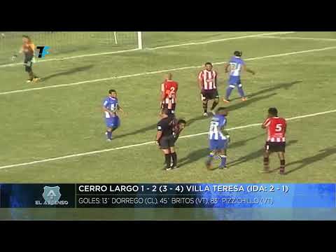 PlayOff - Cerro Largo 1:2 Villa Teresa (global: 3-3) (penales: 3-4)