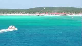 preview picture of video '00130 - Cruiseship Crown Princess - Princess Cays Bahamas (Yolanda Lippens)'