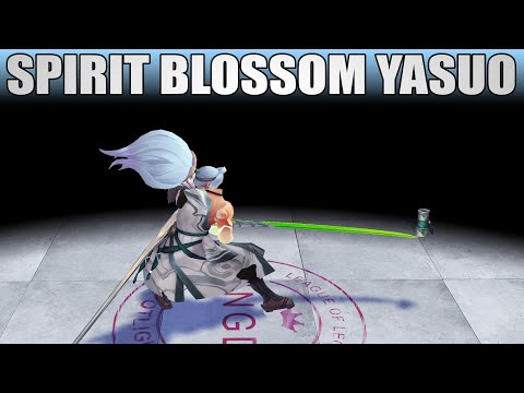 Spirit Blossom Yasuo Pearl Chroma - League Of Legends