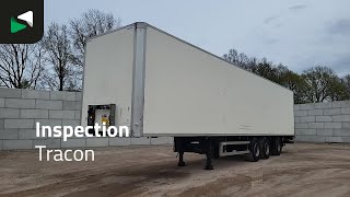 Tracon TO 3 3 axles Tailgate Hardwood floor Steering axle semirremolque furg&oacute;n | Imagen 4 - Autoline