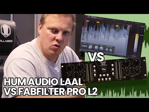 Hum Audio LAAL Look Ahead Analogue Limiter VS FabFilter Pro L2