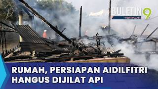 Download lagu Rumah Terbakar, Suami Isteri Beraya Sehelai Sepinggang (B9) mp3