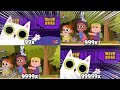 Super Simple Songs Run Away Scary Cat Peekaboo Intro Combine 999999x Speed
