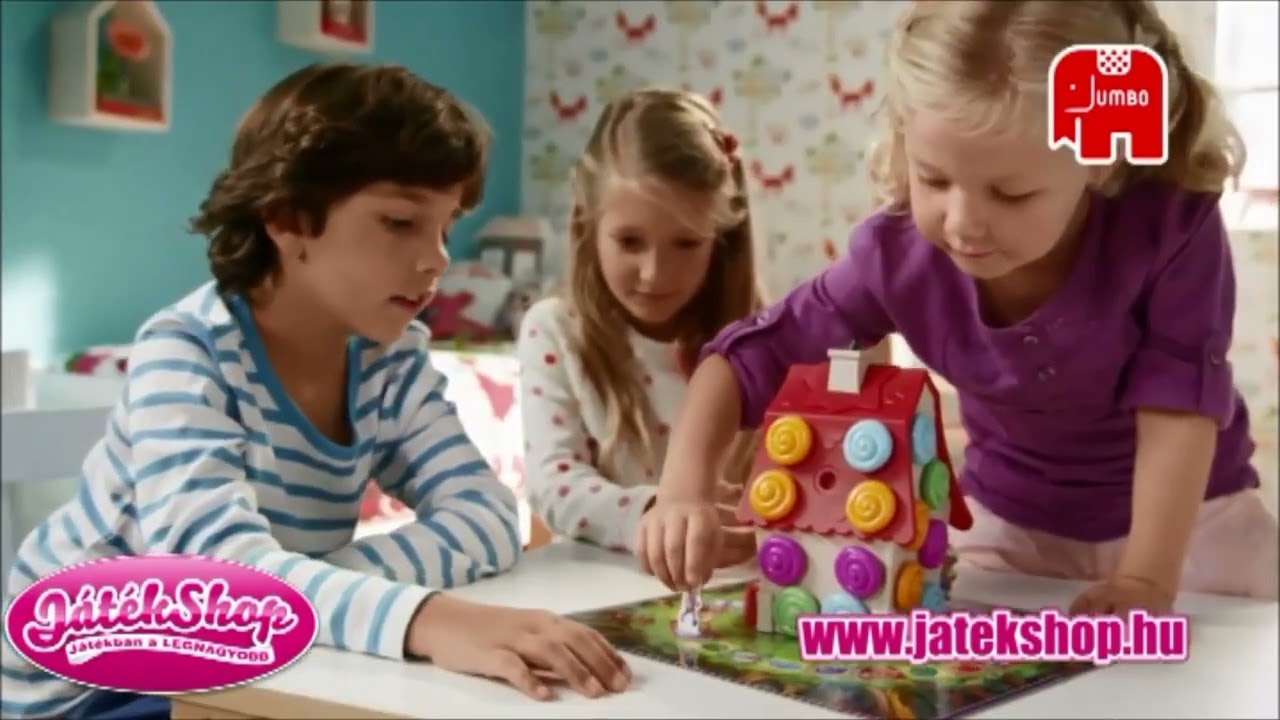 Jancsi és Juliska: A Torkoskodó társasjáték videó