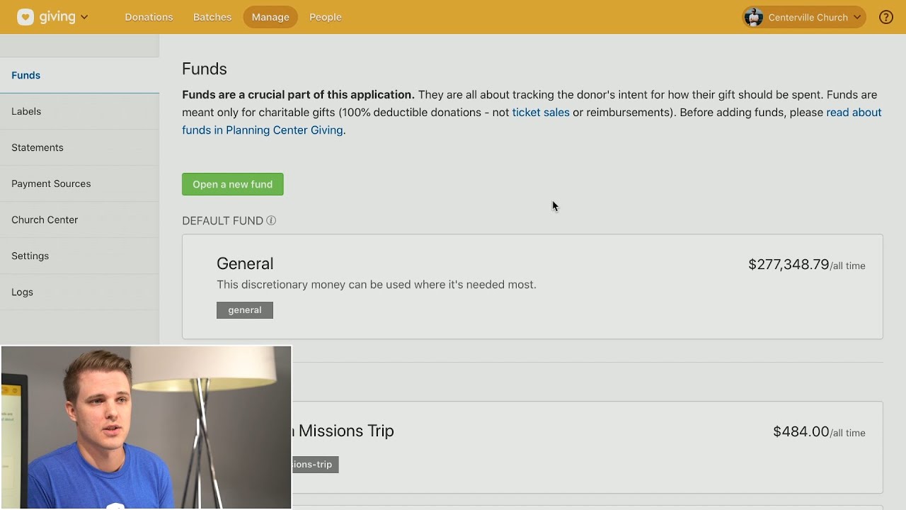 How Funds Work in Giving