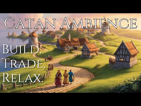 Catan Board Game Music | Relaxing & Atmospheric Soundtrack for Strategy and Exploration