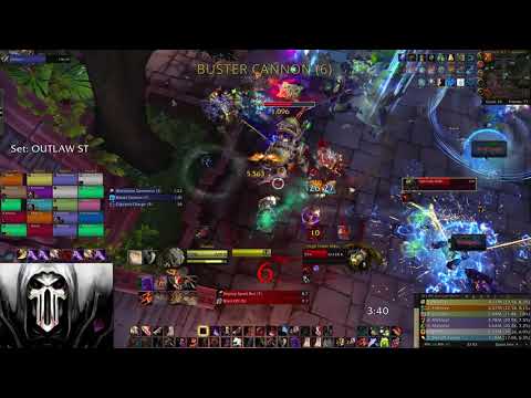 Madve - World Rank 1 DPS - OUTLAW ROGUE - MYTHIC Mekkatorque [Battle of Dazar'alor]