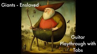 Enslaved - Giants (Guitar Playthrough with Tabs)