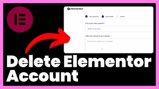 How to Delete Elementor Account