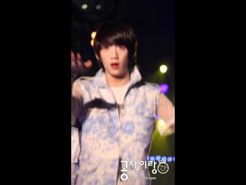 [FANCAM] 110702 B1A4 - Only Learned Bad Things @ Music Core (Gongchan focused)