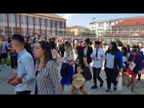 Parada absolvenților CNDP Cugir - Ieșirea triumfală