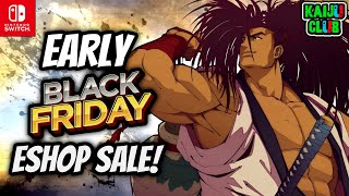 EARLY BLACK FRIDAY DEALS! New Nintendo Switch ESHOP Sale!
