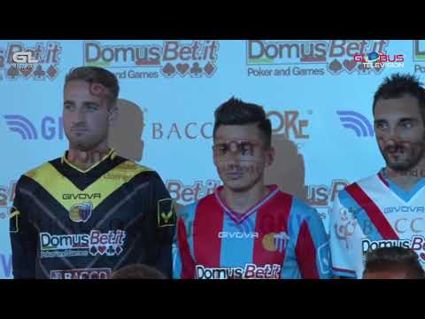 Presentazione maglie Calcio Catania stagione 2017 2018