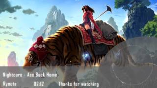 Nightcore - Ass Back Home (Rock Ver.)