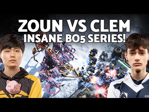 Clem vs Zoun: INSANE TvP SERIES | HomeStory XXII (Bo5 TvP) - StarCraft 2