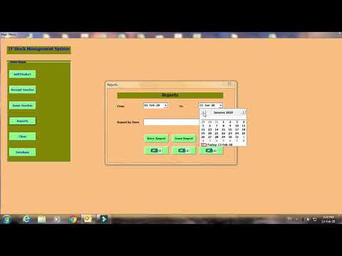 Inventory Management Software in Excel VBA - Userform, ListBox, Reports [With Source Code]