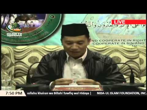 Kalabiyahan sin Pagtuntut Ilmo lecture by Ustadz Ahmadsali Badron (Tausug)