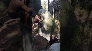 Video thumbnail of Síla Vajec, 6B+. Adršpach