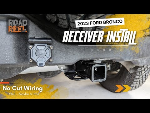 2023 Ford Bronco Trailer Receiver Hitch Installation | Wiring | 2021-2022