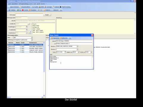 Modul Wartung & Service (der Störfall)