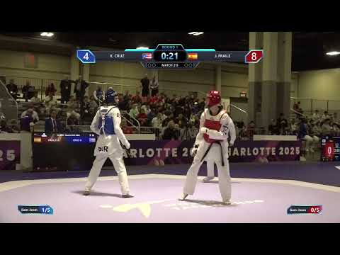 215 Round of 32 M  58kg PUR K  CRUZ ESP J  FRAILE PGM