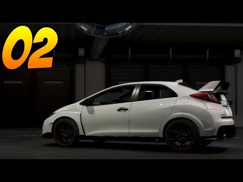 ⚡Forza Motorsport 7 "Career Mode" Gameplay - Part 2 - 2016 HONDA CIVIC TYPE R! (Xbox One Gameplay)