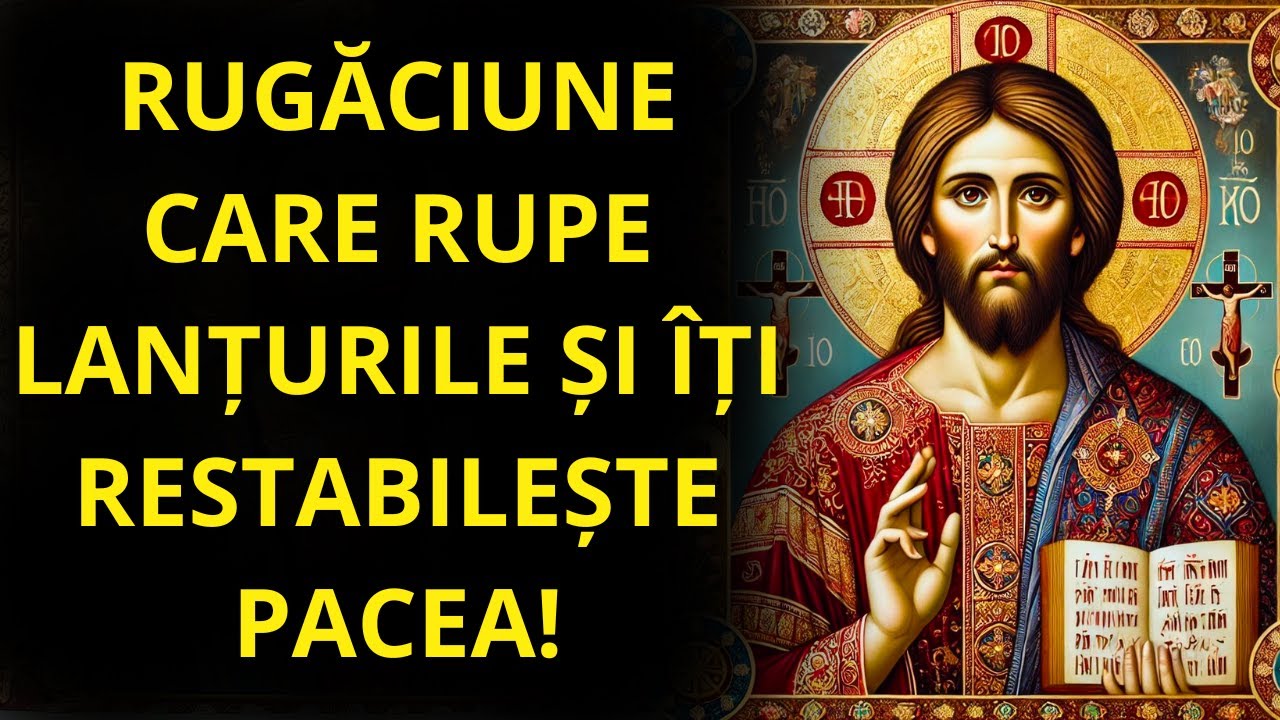Rugăciune puternică pentru a elimina problemele și a restabili pacea
