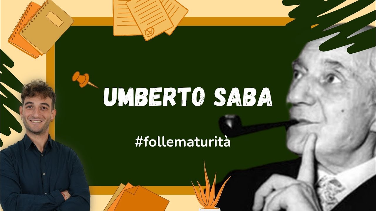 UMBERTO SABA ripasso completo in 10 MINUTI per la MATURITÀ