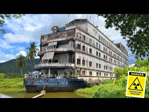 ⚓️Found ABANDONED SHIP!!! Big CRUISE SHIP on a desert island☠️ Where did the people go?!?