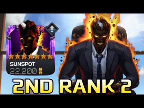 He's TOO Strong- Meet My 2nd 7 Star Rank 2: SUNSPOT! | Mcoc