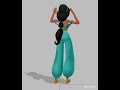 MMD Butt Dance Moving Hips Scene Princess Jasmine