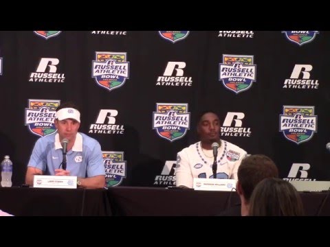 2015 Russell Athletic Bowl: UNC Post-Game Press Conference