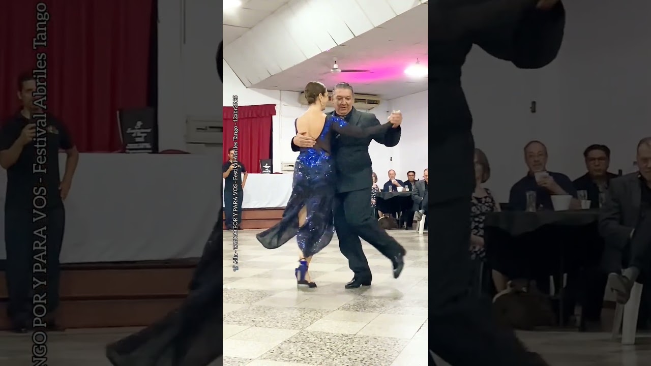 Video thumbnail for Reel Mi vieja Linda (Sexteto Cristal) Sandra Messina y Ricardo Calvo.Abriles Tango Festival 12abr25