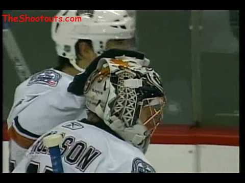 Mikko Koivu (MIN) vs. Dwayne Roloson (EDM) Shootout February 8, 2009