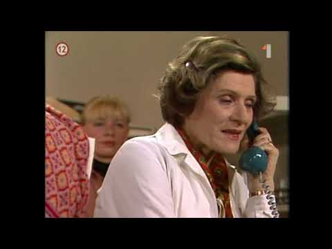 Miloš Kopecký - jako Doktor Štrosmajer si podá doktorku Bonifácovou