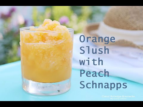 Orange Slush with Peach Schnapps Recipe on Website