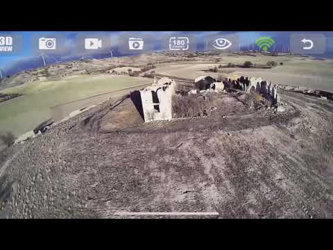 Dron camino de las lilas, Villaviudas