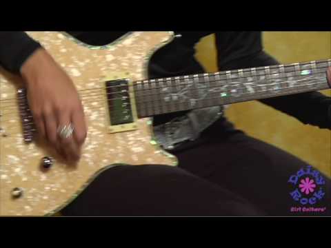 Daisy Rock Girl Guitar's Stardust Elite Venus Promo Video featuring Ruthie Bram