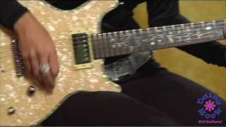 Daisy Rock Girl Guitar's Stardust Elite Venus Promo Video featuring Ruthie Bram