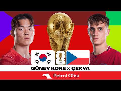 Güney Kore - Çekya | 2026 Dünya Kupası A Grubu | Özet X PetrolOfisi