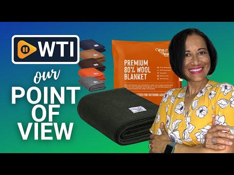 Woolly Mammoth Merino Wool Blanket - Large 66"" x 90 - WTI product video review