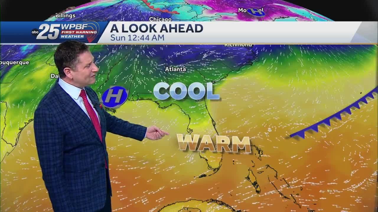 Temps climb into the 80s across South Florida