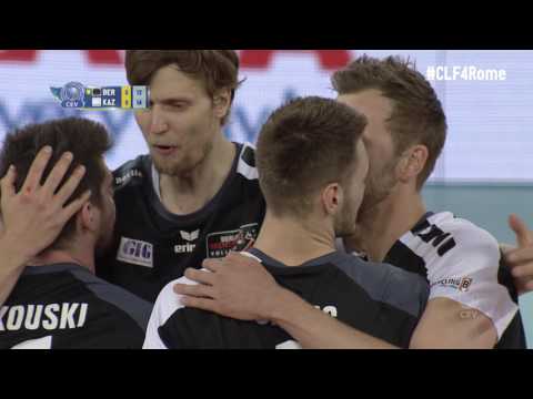 #CLF4Rome: Carroll converts for BERLIN Recycling Volleys