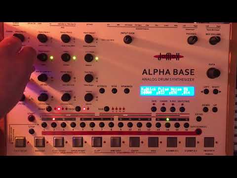 Jomox Alpha Base - Kick Drum voice